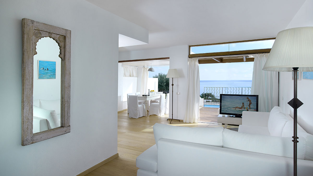 Anemos House 3Bedroom Villa Private Pool Sea Front View